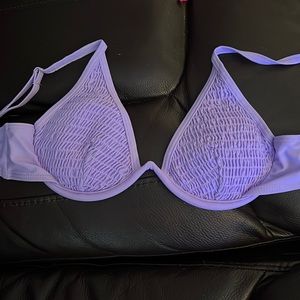 Purple bathing suit set with wire (bottoms in other picture)